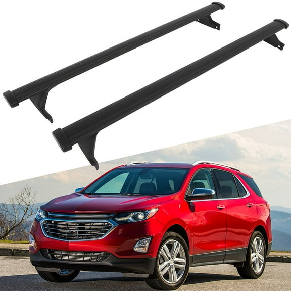 cciyu Roof Rack Cross Bars For Chevrolet Equinox 2018-2021 Car Top Luggage Carrier Rails
