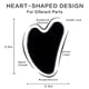 thumbnail image 2 of Herramientas faciales Gua Sha FUIYOOCEN, obsidiana natural, piedra guasha, 2 of 7