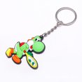 thumbnail image 3 of Llaveros de la serie Mario, figuras de Anime, Luigi, Bowser, Yoshi, Peach, modelo de PVC, colgante, decoración, regalo para niños, 3 of 5