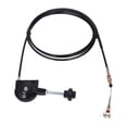 thumbnail image 1 of Excavator Throttle Control Cable for EX230 Mixers, Improved Safety and Efficiency, Easy Installation, Stainless Steel and PU Excavator Manual Throttle Control Wire Replacement for, 1 of 7