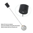 thumbnail image 3 of Football Ceiling Light, LED Soccer Pendant Lamp Iron PC Material Warm Light, Hardwired Installation, Soccer Ball Ceiling Lamp for Bedroom Living Room Study Indoor Use, 3 of 7