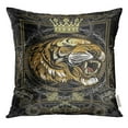 thumbnail image 1 of RYLABLUE Tigers Face Tattoo Panther Wild Throw Pillowcase Cushion Case Cover, 1 of 1