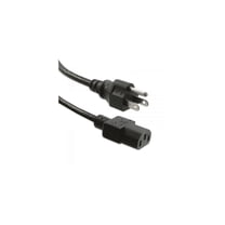 Enet 5-15P To C13 6Ft Black External Power Cord / Cable Nema 5-15P To Iec-320 C13 10A 6'