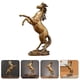 thumbnail image 3 of 1 adorno de caballo de resina., 3 of 3