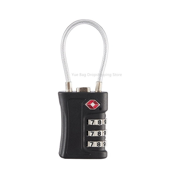 1PC TSA Customs Colorful Code Lock For Travel Luggage Password Changeable Lock Contrast Color Design Padlock Cabinet Locker 2# H