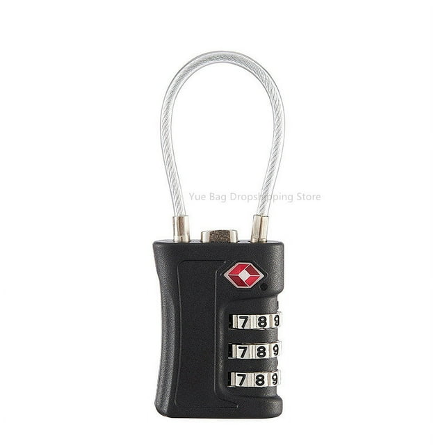 1PC TSA Customs Colorful Code Lock For Travel Luggage Password Changeable Lock Contrast Color Design Padlock Cabinet Locker 2# H