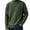 Army Green, variant on Babcutegg Big and Tall Mens Mock Neck Sweater Ribbed Knit Long Sleeve Soft Comfy Fall Winter Casual Pullover Sweaters Size L