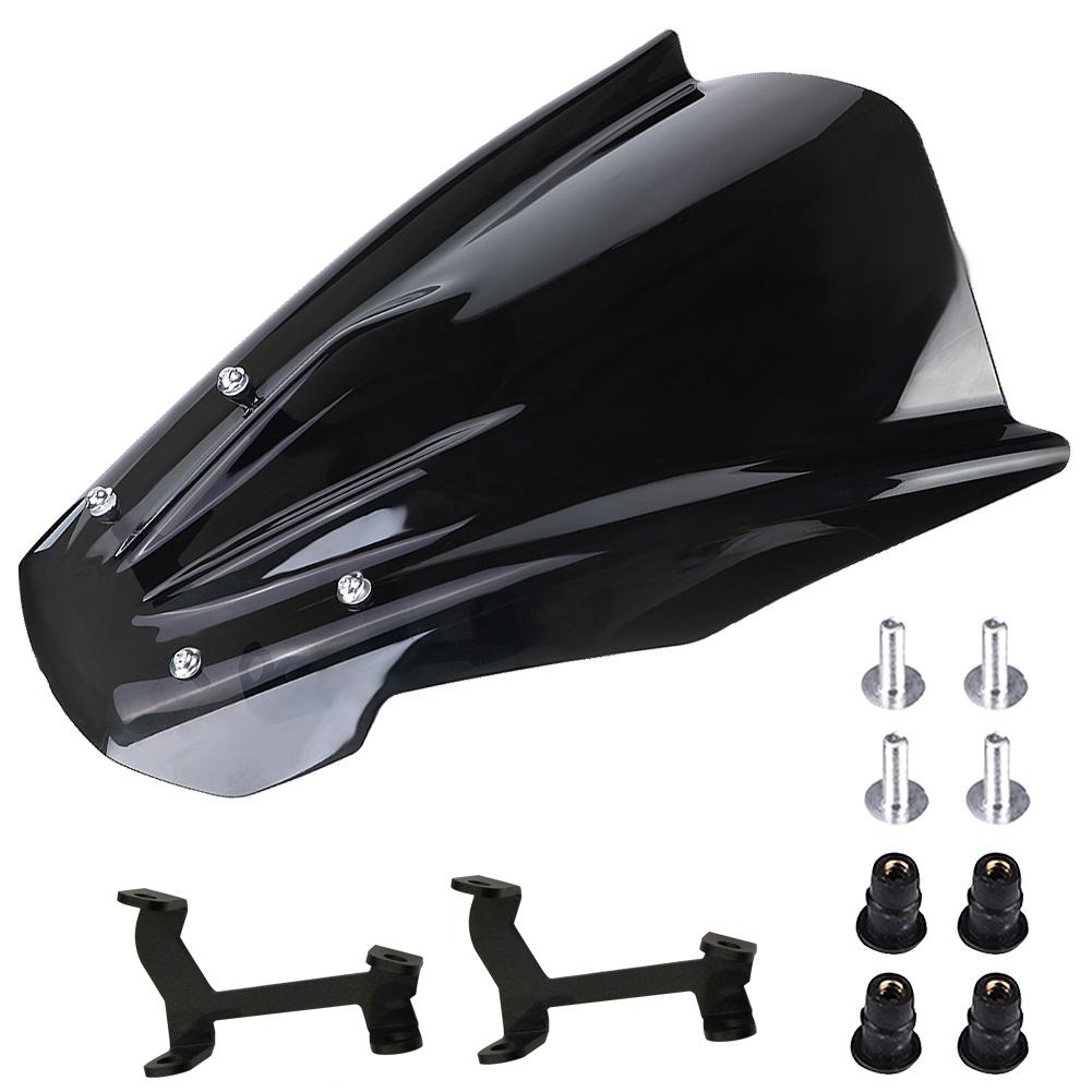 LYUMO Motorcycle Windscreen Windshield Wind Deflector W/ Mounting