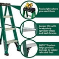thumbnail image 6 of Louisville Ladder 4-Foot Fiberglass Step Ladder, 225-Pound Load Capacity, Type II, FS4004, 6 of 11