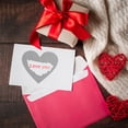 thumbnail image 5 of Unique Bargains 300Pcs Surprise Wedding Scratch Stickers 1.1" x 0.98" Gray, 5 of 7