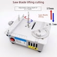 thumbnail image 5 of 24V Compact Precision Table Saw with Height Adjustment - Versatile Mini Cutting Tool for DIY Woodworking, Acrylic & PCB Projects, Includes Standard Accessories for Angle Cutting & Grinding, 5 of 5