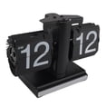 thumbnail image 1 of Flip Desk Clock, Retro Vintage Design Auto Flip Desk Table Clock, Modern Digital Mechanical Retro Flip Down Clock with Internal Gear Operated for Home Office Decor, 1 of 7