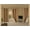 Gold, variant on Blackout Curtain for Large Window Panels for Bedroom Full Room Darkening with Grommets Light Blue Color 108" Length K86 2 pieces