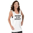 thumbnail image 3 of Awkward Specialty Funny Sarcastic Plus Size Graphic Tank Top Brisco Brands 2X, 3 of 5