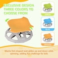 thumbnail image 3 of TLSUNNY Spinning Chair for Autistic Kids, Fish-Shaped , 220LB Capacity, 360°Sensory Swivel Chair W/ Upgraded Base, Sit and Spin Toys Indoor Outdoor Play, 3 of 9