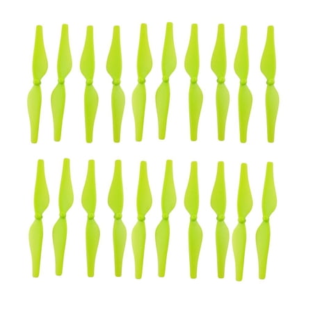 20Pcs Propeller Prop CW CCW Blade for RC Quadcopter Spare Parts Green