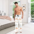 thumbnail image 6 of FORMRS Mens Pajama Pants with Pockets Sleepwear Lounge Bottoms Sizes S-2XL, Halloween Pumpkin, 6 of 7