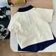 thumbnail image 2 of Jumpingount Brothers disfraces niños estilo coreano suéter cuello Tops sólido niñas manga corta vestido oso vestidos ropa conjunto conjuntos de ropa Colocar cien, 2 of 6