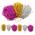 thumbnail image 4 of Raindrops 9Pcs Silver Pompoms Cheerleading for Cheerleading Pomscheerleading Poms, 4 of 8