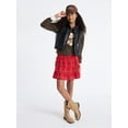 thumbnail image 2 of Weekend Academy Girls Tiered Ruffle Skirt, Sizes 4-18, 2 of 4