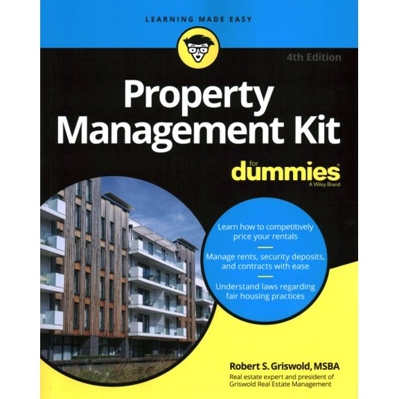 Pre-Owned Property Management Kit For Dummies (For Dummies (Business & Personal Finance)), 9781119835783, 111983578X, Paperback, 4 edition