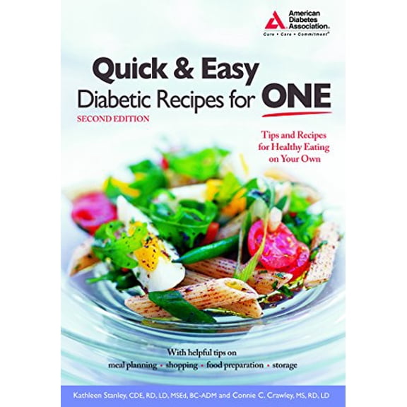 Pre-Owned Quick and Easy Diabetic Recipes for One (Paperback) 158040264X 9781580402644