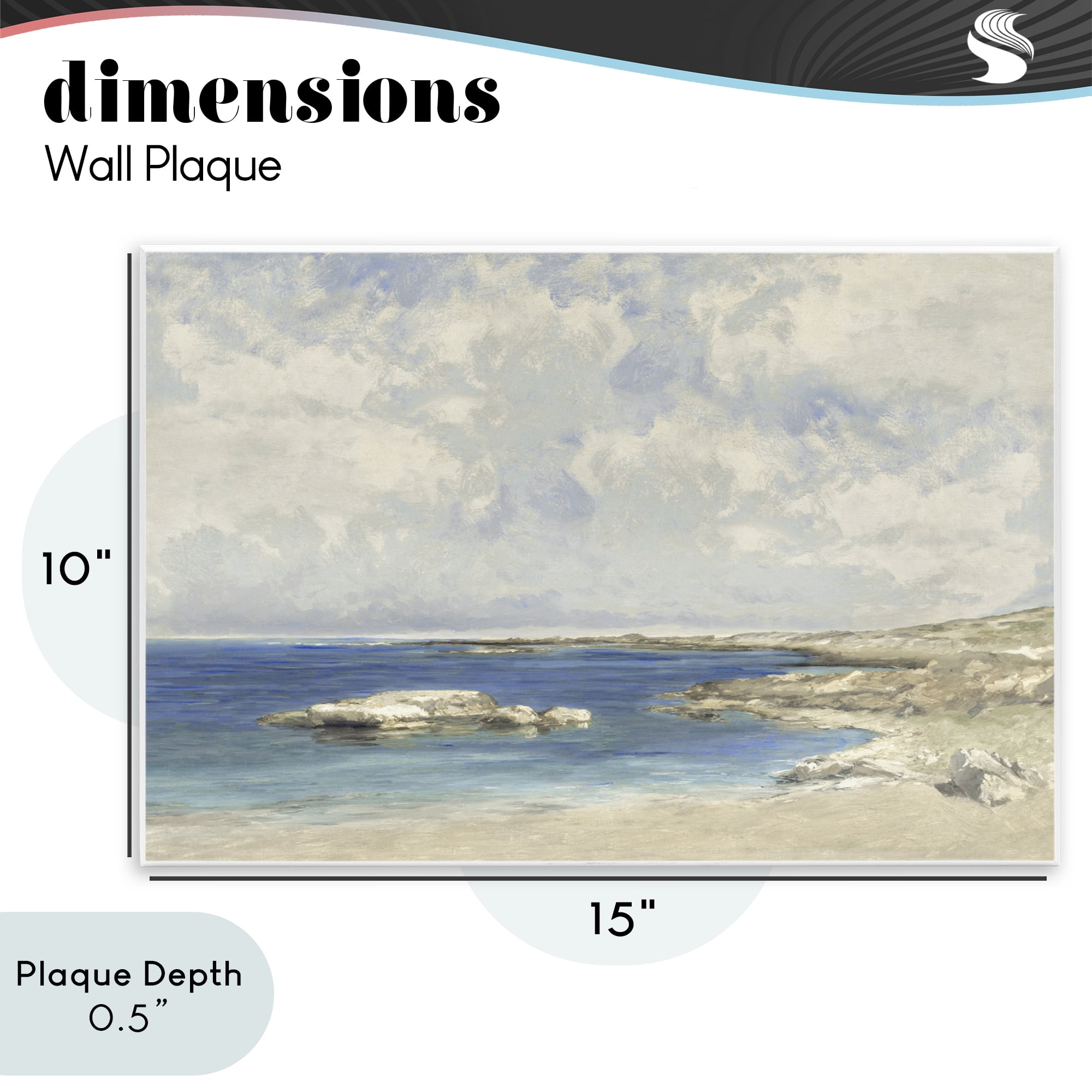 Stupell Industries Pond At Morning Wall Plaque Art, design by Christy McKee