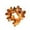 D, variant on Guanhe Fall Wreaths Decorations Autumn Wreath Leaf Pumpkin Pine Cone Berry Thanksgiving Harvest Outdoor Indoor Window Wall Front Door Outside Home 13.8''