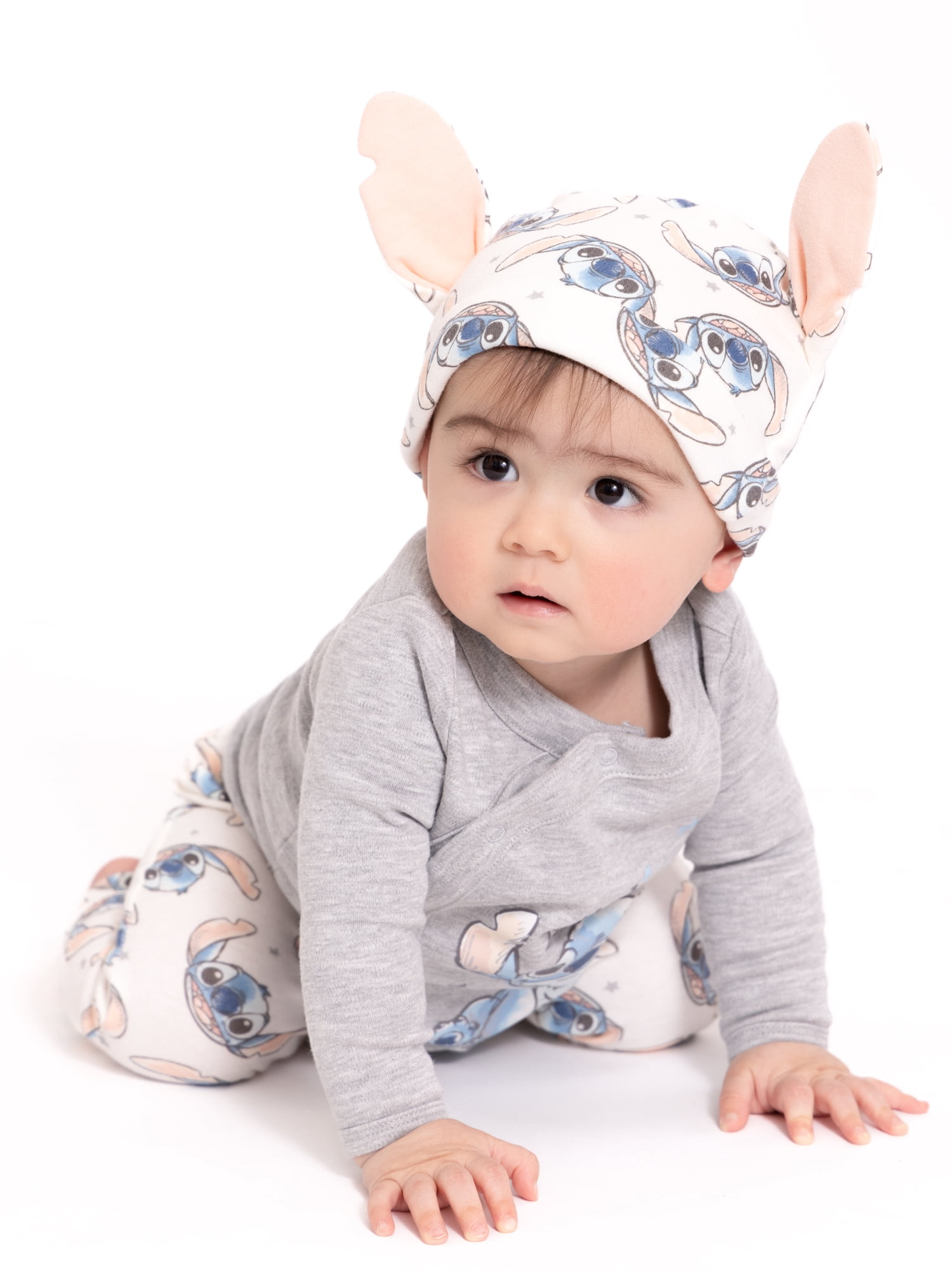 Disney Baby Wishes + Dreams Stitch Take Me Home Set, 3-Piece, Sizes Preemie 6/9M