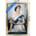 thumbnail image 3 of Queen Elizabeth II - Queen Wall Poster, 14.725" x 22.375" Framed, 3 of 5