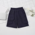 thumbnail image 6 of Zpanxa Boys Athletic Shorts Solid Lightweight Mid-Thigh Length, Running Shorts for Summer Sports, Breathable Fit, 6 of 6