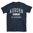 thumbnail image 1 of Auburn Alabama Classic Established Men's Cotton T-Shirt, 1 of 1