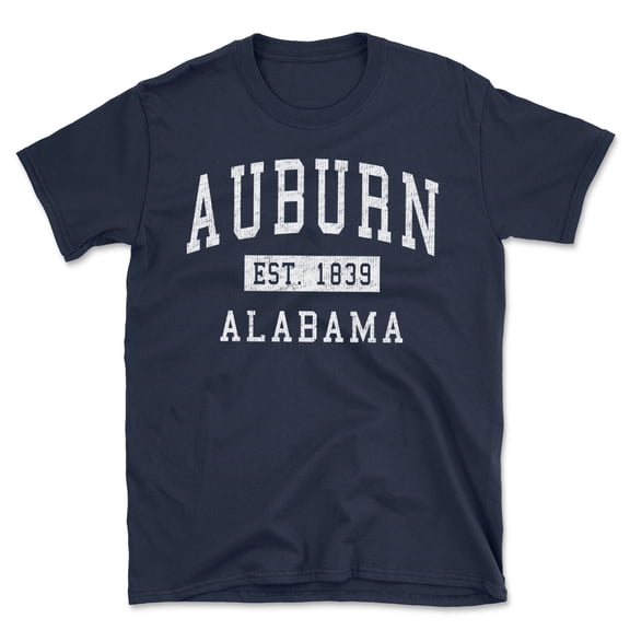 Auburn Alabama Classic Established Men's Cotton T-Shirt