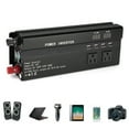 thumbnail image 2 of Fosa Car Power Inverter,6000W DC 12V to AC 110V Car Power Inverter Converter USB Charger Adapter with LCD Display , Car Power Inverter Adapter, 2 of 8