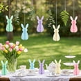 thumbnail image 3 of 5Pcs Easter Hare Honeycomb Decorations Foldable Paper Honeycomb Ornament for Tabletop Ceiling Display Home Decoration, 3 of 17