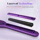 thumbnail image 4 of Plancha de pelo Manelix de 0,3 pulgadas, diseño superfino, para cabello corto, 2 en 1, con doble voltaje, PTC y cerámica., 4 of 5