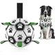 thumbnail image 1 of Pelota de entrenamiento para perros en forma de balón de fútbol, juguete para mascotas, 1 of 5