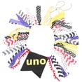 thumbnail image 2 of Carnaval Mexicano Comedor Silla Tire Bandera Colorido Bebé Fiesta de Cumpleaños Banner Bebé Ducha Guirnalda Bunting Cumpleaños Lugar Diseño Suministros, 2 of 5