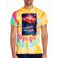 thumbnail image 2 of Wild Bobby, Colorful Horses Running on Forest Auroa, Animal Lover, Tie-Dye Tees, Aurora, Small, 2 of 3