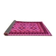 thumbnail image 2 of Ahgly Company Indoor Square Oriental Pink Traditional Area Rugs, 4' Square, 2 of 4