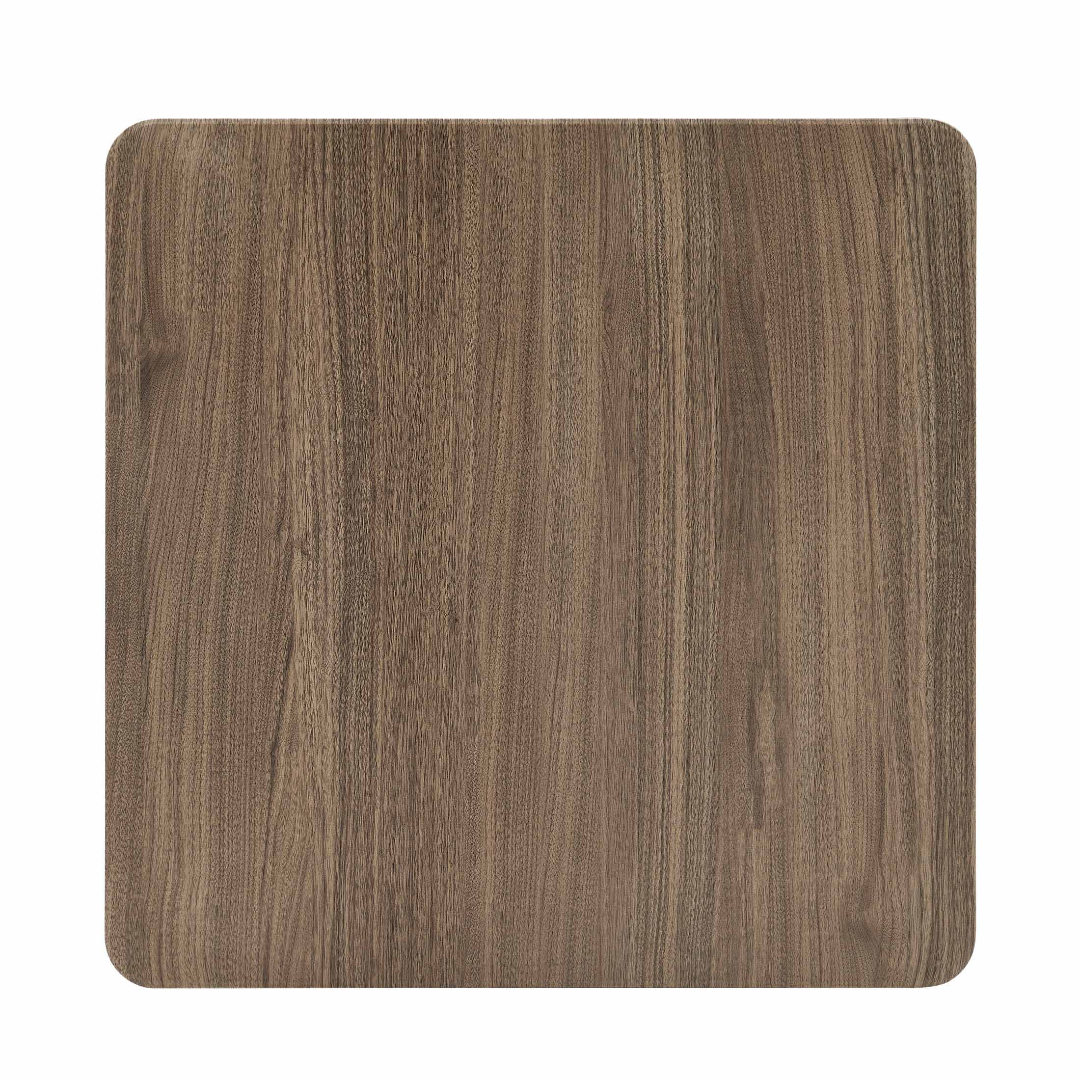 Mainstays 34" Fixed Table Top Folding Legs Card Table, Rustic Oak
