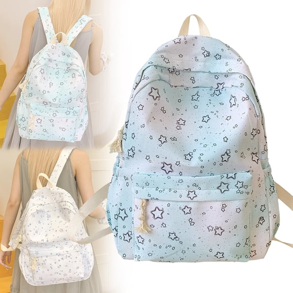 Clearance Tool Bag under $10,2025 Cute Preppy Bag Printed Kawaii Backpack Aesthetic School Backpack Laptop Daypack