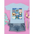 thumbnail image 3 of Taste the Fun - Dippin’ Dots Ice Cream Assorted Treats Graphic Youth's T-shirt, 3 of 4