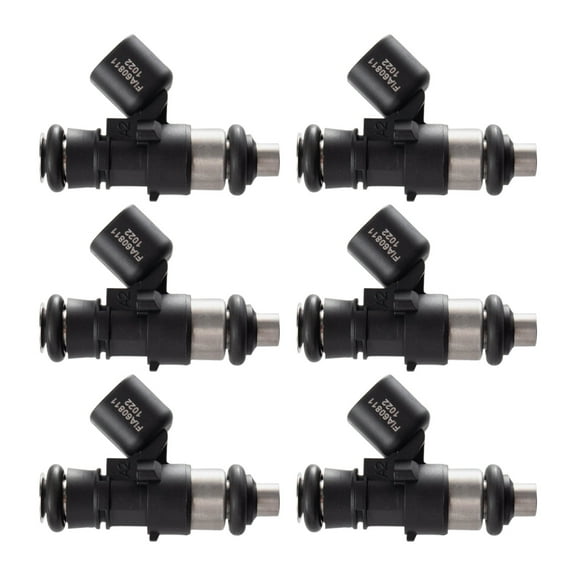 TRQ Fuel Injector Set Fits 2011-2019 Ford 2011-2019 Lincoln FIA60743