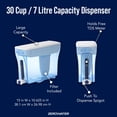 thumbnail image 2 of Dispensador de Filtro de Agua ZeroWater de 30 Tazas y 5 Etapas Certificado NSF, 2 of 9