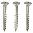 thumbnail image 1 of #14 x 5" Marine Grade Type 316 Stainless Steel Deck Screw Internal Square Drive, Bugle Head (Quantity: 400) Type 17 Wood Cutting Point, 3-1/4" of Thread Length, #14 Screw Diameter, 5" Screw Length, 1 of 1