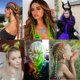 thumbnail image 5 of Typpkmm 10 Uds. Extensiones SintéTicas De Pelo De Colores Clip Colorido En El Cabello Extensiones De Cabello Liso SintéTico De 22 Pulgadas Para NiñOs, 5 of 6