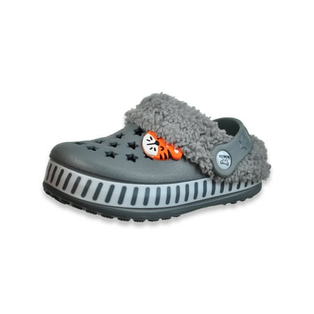 

Koala Baby Baby Boys Sherpa Clogs - gray 12 - 18 months (Infant)