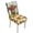 Highland Cattle Sunflower Daisy, variant on TSOVTHRID Bird Cherry Blossom Gray Print Dining Chair Cushion Covers Quilted Stretchy Soft Seat Slipcovers Universal Fit Anti-Slip Chair Covers for Dining Room, Kitchen, Set of 1