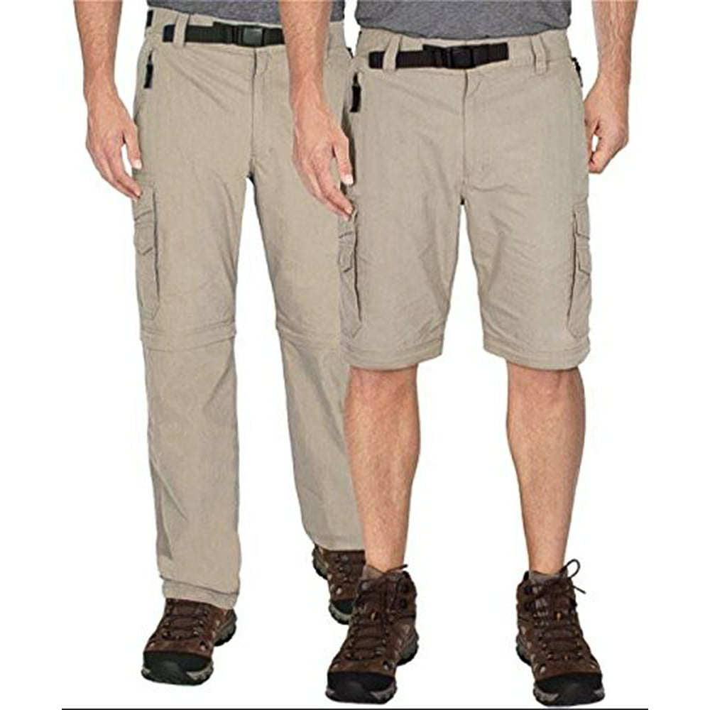 BC Clothing - BC Clothing Mens Convertible Stretch Cargo Pants that ...